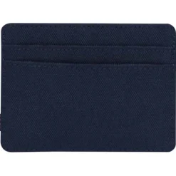 Herschel Charlie uchwyt na kartę RFID wykonany z materiałów z recyklingu / Granatowy 12075655