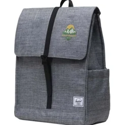 Herschel City plecak z materiałów z recyklingu o pojemności 16 l / Czarny 12075390