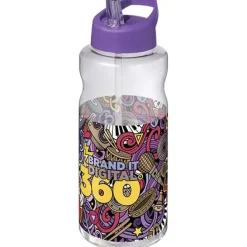 H2O Active® Big Base bidon z dzióbkiem o pojemności 1 litra / Morski 21017651