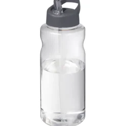 H2O Active® Big Base bidon z dzióbkiem o pojemności 1 litra / Szary 21017682