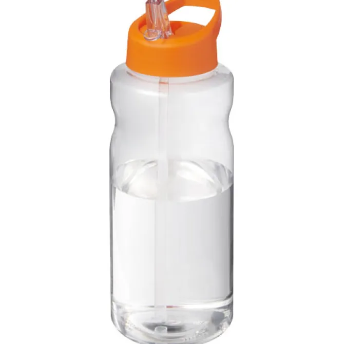 H2O Active® Big Base bidon z dzióbkiem o pojemności 1 litra / Pomarańczowy 21017631