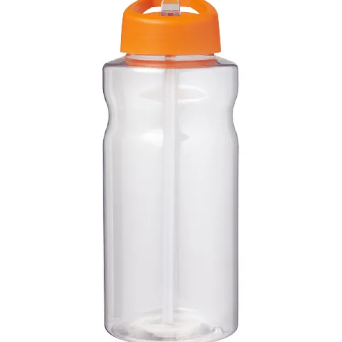 H2O Active® Big Base bidon z dzióbkiem o pojemności 1 litra / Pomarańczowy 21017631