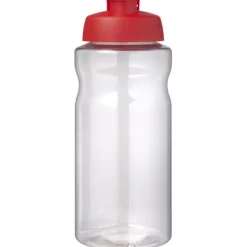 H2O Active® Big Base bidon z wieczkiem zaciskowym o pojemności 1 litra / Czerwony 21017521