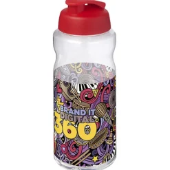 H2O Active® Big Base bidon z wieczkiem zaciskowym o pojemności 1 litra / Pomarańczowy 21017531