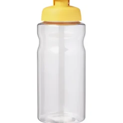 H2O Active® Big Base bidon z wieczkiem zaciskowym o pojemności 1 litra / Żółty 21017511