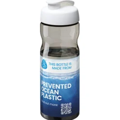 H2O Active® Eco Base 650 ml bidon sportowy z odchylaną pokrywką / Czerwony 22010021