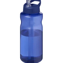H2O Active® Eco Big Base bidon o pojemności 1 litra z wieczkiem z dzióbkiem / Niebieski 21017952
