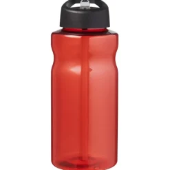H2O Active® Eco Big Base bidon o pojemności 1 litra z wieczkiem z dzióbkiem / Czerwony 21017995