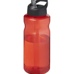 H2O Active® Eco Big Base bidon o pojemności 1 litra z wieczkiem z dzióbkiem / Czerwony 21017995