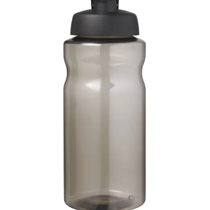 H2O Active® Eco Big Base bidon z wieczkiem zaciskowym o pojemności 1 litra / Ciemnografitowy 21017884