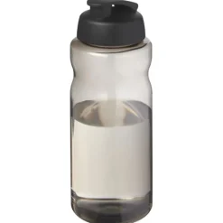 H2O Active® Eco Big Base bidon z wieczkiem zaciskowym o pojemności 1 litra / Ciemnografitowy 21017884