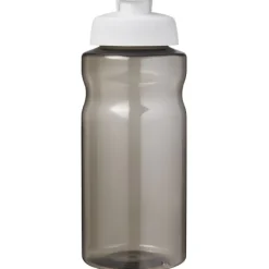 H2O Active® Eco Big Base bidon z wieczkiem zaciskowym o pojemności 1 litra / Ciemnografitowy 21017893