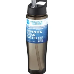 H2O Active® Eco Tempo 700 ml bidon z wyciąganym dzióbkiem / Czarny 21044990