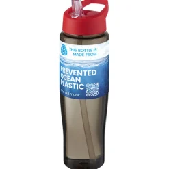 H2O Active® Eco Tempo 700 ml bidon z wyciąganym dzióbkiem / Czerwony 21044921