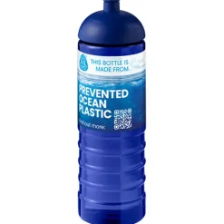 H2O Active® Eco Treble bidon z kopułową pokrywką o pojemności 750 ml  / Niebieski 21048004