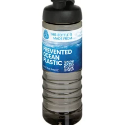 H2O Active® Eco Treble bidon z otwieraną pokrywką o pojemności 750 ml / Ciemnografitowy 21047900
