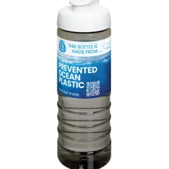 H2O Active® Eco Treble bidon z otwieraną pokrywką o pojemności 750 ml / Ciemnografitowy 21047901
