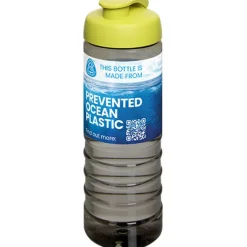 H2O Active® Eco Treble bidon z otwieraną pokrywką o pojemności 750 ml / Ciemnografitowy 21047902
