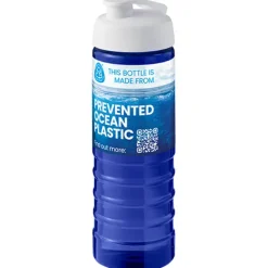 H2O Active® Eco Treble bidon z otwieraną pokrywką o pojemności 750 ml / Niebieski 21047908