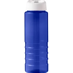 H2O Active® Eco Treble bidon z pokrywką z tutką o pojemności 750 ml  / Niebieski 21048204