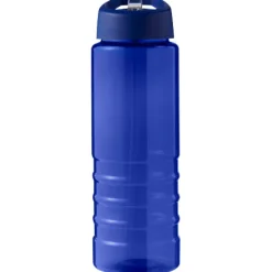 H2O Active® Eco Treble bidon z pokrywką z tutką o pojemności 750 ml  / Niebieski 21048203