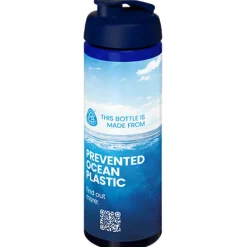 H2O Active® Eco Vibe 850 ml, bidon sportowy z odchylaną pokrywką / Niebieski 21048305