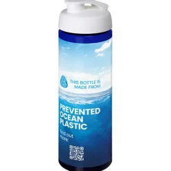 H2O Active® Eco Vibe 850 ml, bidon sportowy z odchylaną pokrywką / Niebieski 21048307