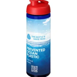 H2O Active® Eco Vibe 850 ml, bidon sportowy z odchylaną pokrywką / Niebieski 21048308