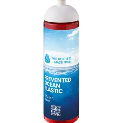 H2O Active® Eco Vibe 850 ml, bidon z kopułową pokrywką  / Czerwony 21048406