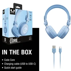 3HP1000 I Fresh 'n Rebel Code Core-Wireless on-ear Headphone / Jasnoniebieski LT49733-N0012