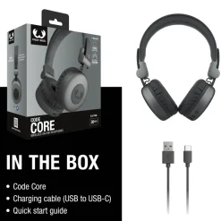3HP1000 I Fresh 'n Rebel Code Core-Wireless on-ear Headphone / Liliowy LT49733-N0071