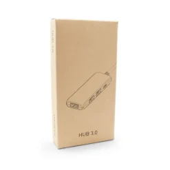 Hub USB i USB-C z RABS | Gerard / Czarny V0018-03