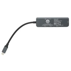 Hub USB 3.0 i USB typu C Terra, wejście HDMI 4K, RABS / Szary P308.652
