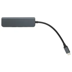 Hub USB 3.0 i USB typu C Terra, wejście HDMI 4K, RABS / Szary P308.652
