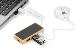 HUB USB NATRO / Czarny 09173-02