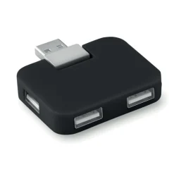 Hub USB 4 porty / Czarny MO8930-03