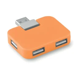 Hub USB 4 porty / Pomarańczowy MO8930-10