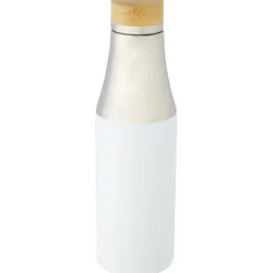 Hulan miedziana, próżniowo izolowana butelka o pojemności 540 ml z bambusową pokrywką / Bladoniebieski 10066750