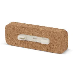 Identyfikator z korka z przypinką / Naturalny LT99720-N0094