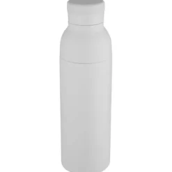 Illuminate butelka termiczna o pojemności 650 ml z podwójnymi ściankami, wykonana ze stali nierdzewnej z recyklingu z certyfikatem RCS. / Czerwony 10083821