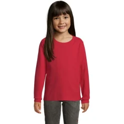 IMPERIAL dziecięca bluzka / Czerwony S02947-RD-L