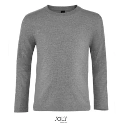 IMPERIAL dziecięca bluzka / Szary melanż S02947-GM-3XL