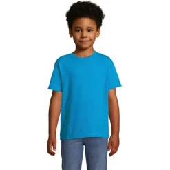 IMPERIAL Dziecięcy T-SHIRT / Aqua S11770-AQ-3XL