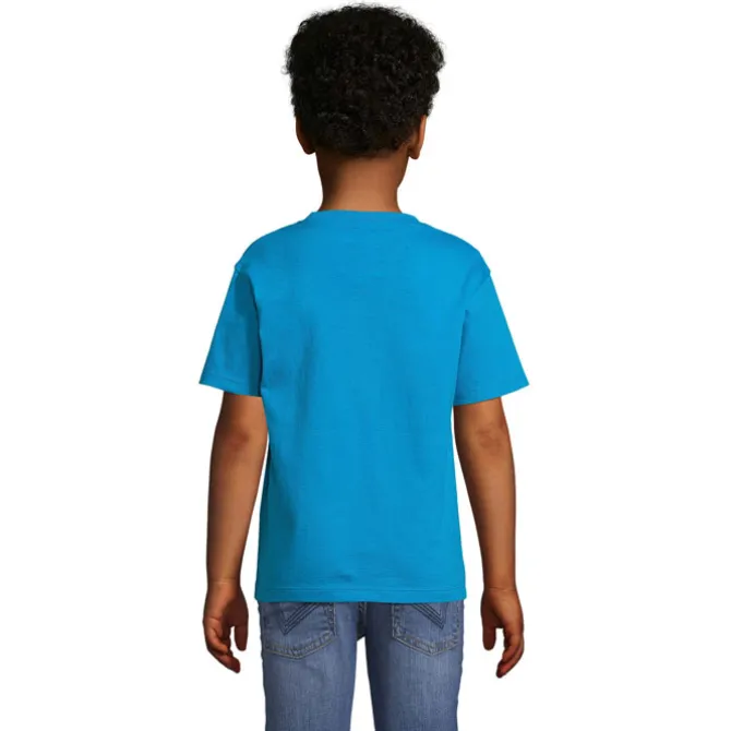 IMPERIAL Dziecięcy T-SHIRT / Aqua S11770-AQ-M