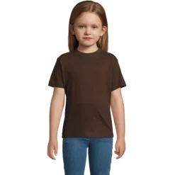 IMPERIAL Dziecięcy T-SHIRT / Chocolate S11770-CH-XXL