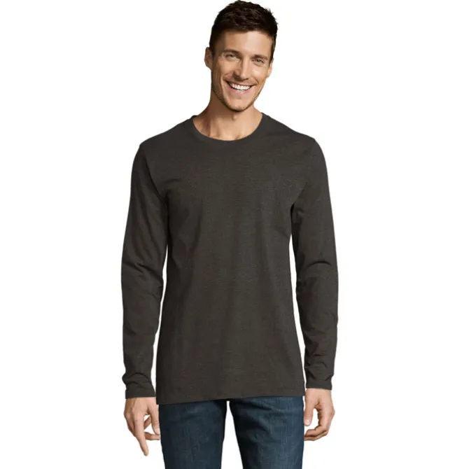 IMPERIAL męska bluzka 190 / Charcoal Melange S02074-CE-3XL