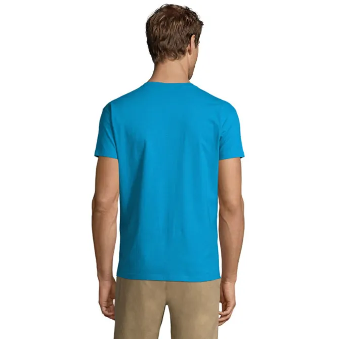 IMPERIAL Męski T-SHIRT 190g / Aqua S11500-AQ-3XL