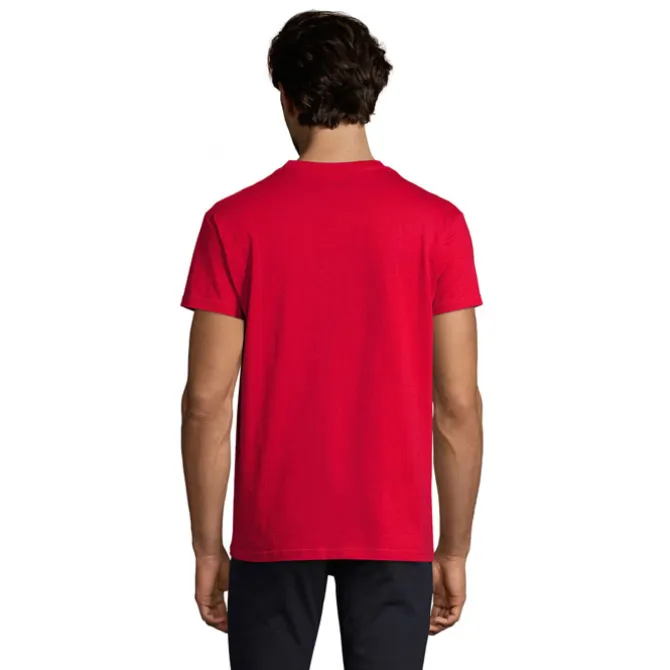 IMPERIAL Męski T-SHIRT 190g / Czerwony S11500-RD-4XL