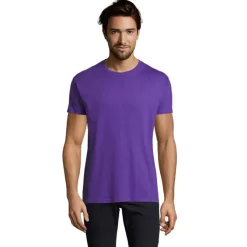 IMPERIAL Męski T-SHIRT 190g / Dark Purple S11500-DA-3XL
