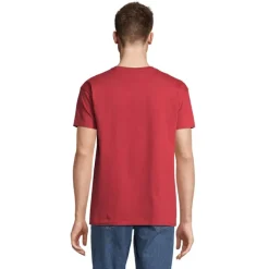 IMPERIAL Męski T-SHIRT 190g / Folk Red Twin S11500-FR-S
